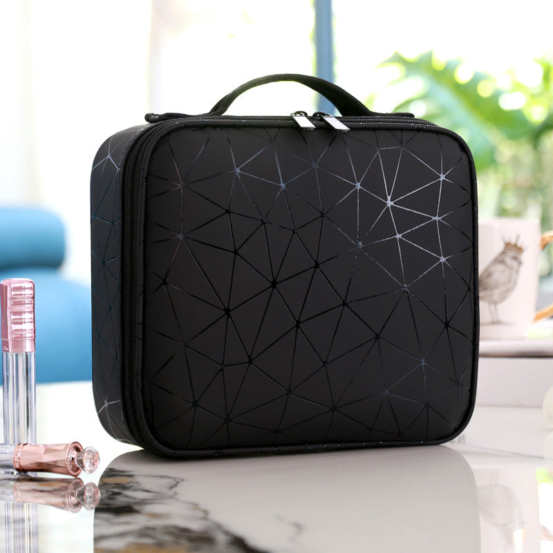 With Mirror Simple Artist City Convenient Cosmetic Cases