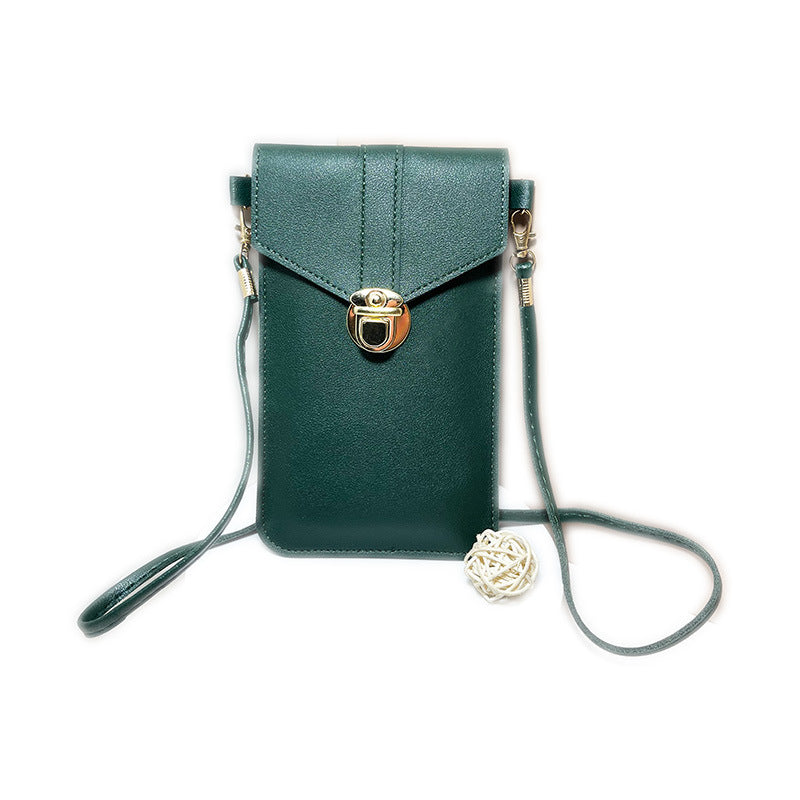 Pretty Touch Screen Lady's Large Capacity Phone Bags