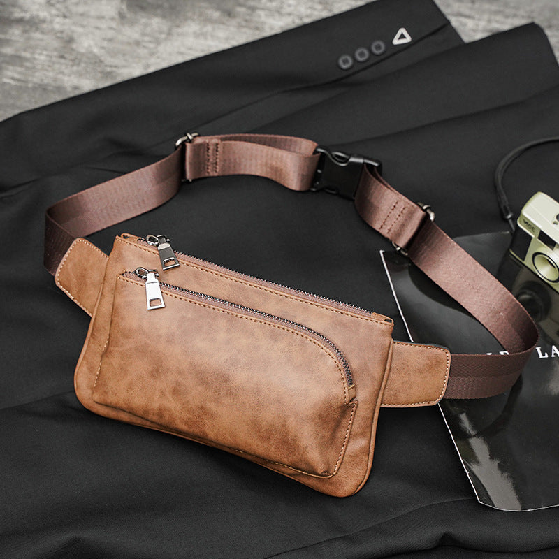 Charming Men's Mobile Korean Style Trendy Men's Chest Bags