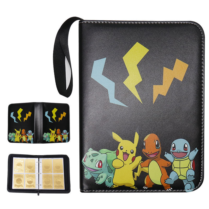 Magic Binder Grid Game Cartoon Favorites Card Holder