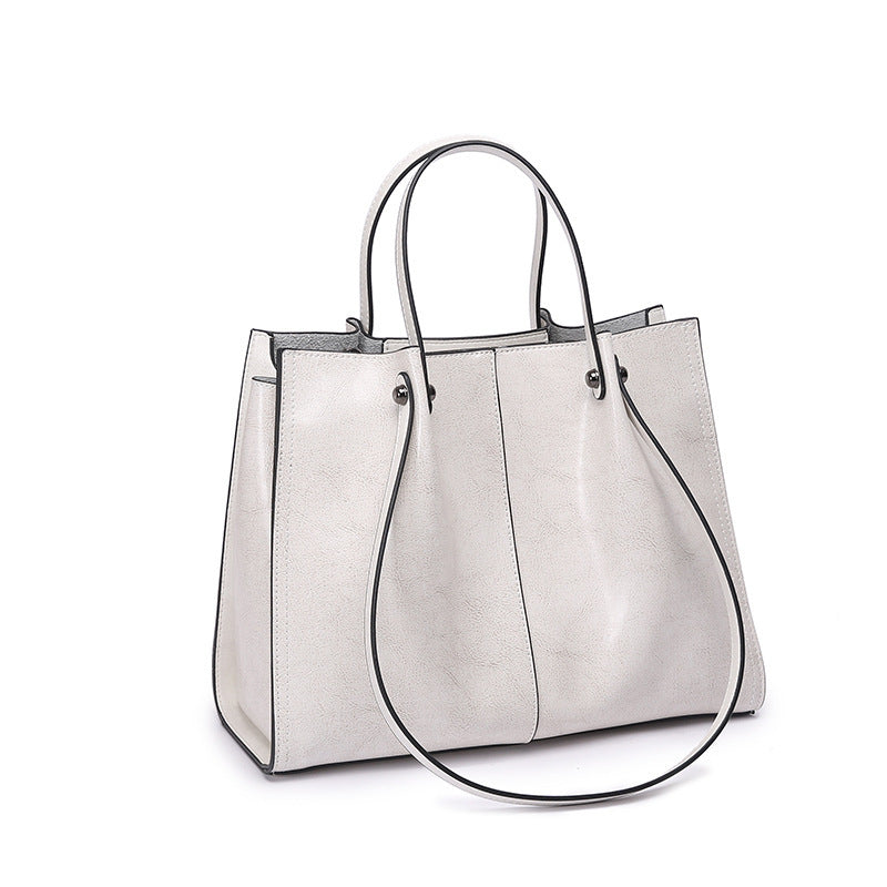 Women's Genuine Leather Large Capacity Latin America Underarm Senior Vintage Tote Bags
