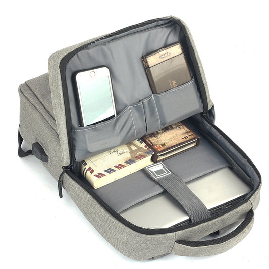 Men's Business Customized Printing Large Capacity Waterproof Backpacks