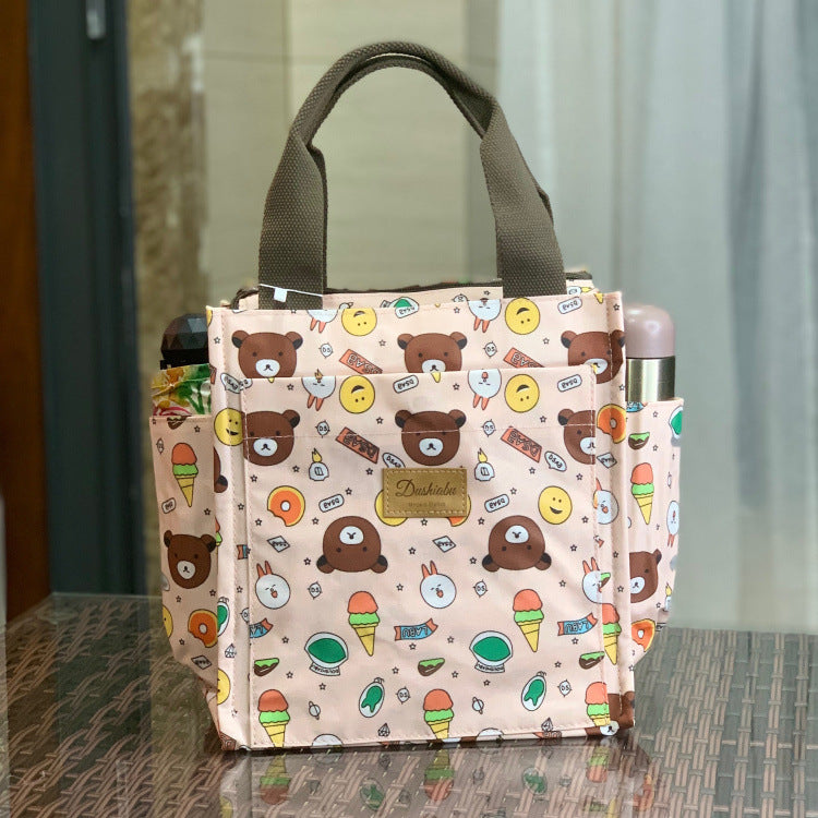 Slouchy New Lunch Mummy Box Waterproof Handbags