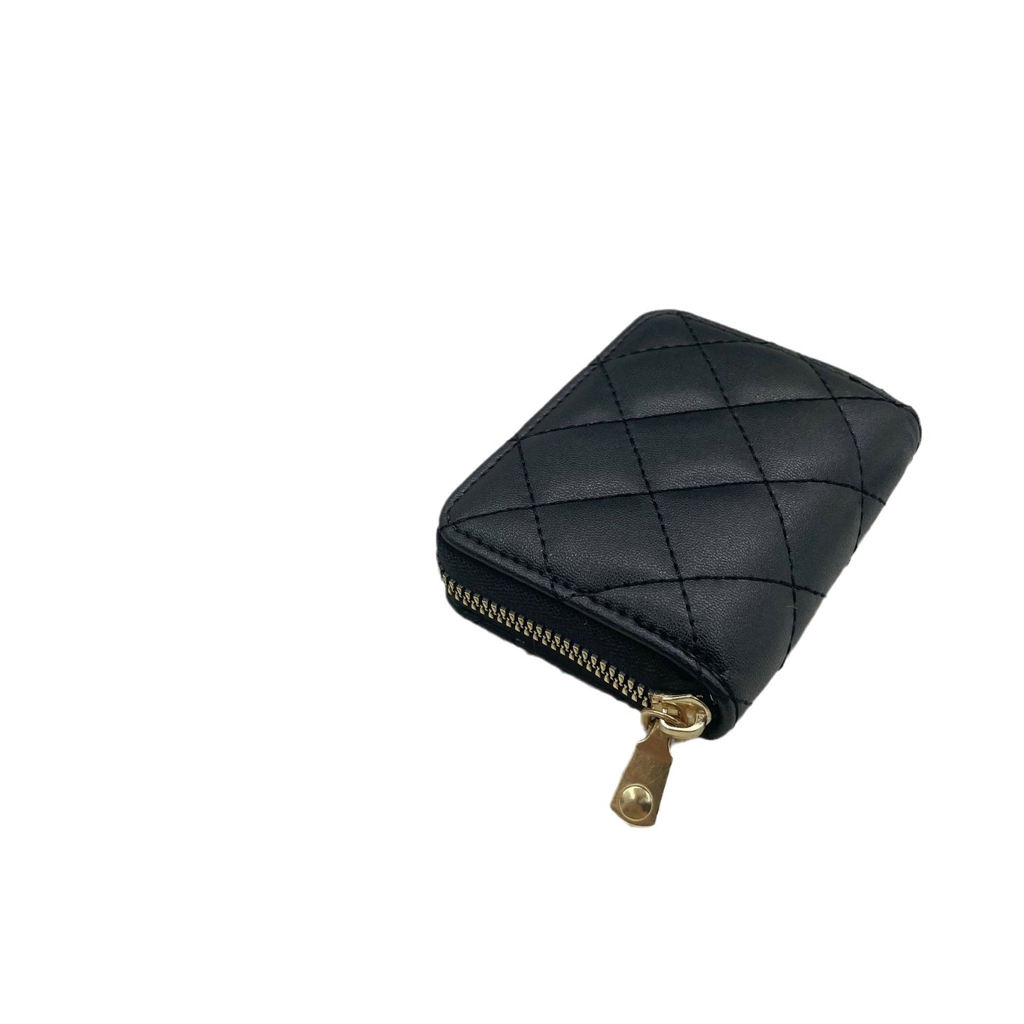 Women's Sleeve For Cards Storage Embroidered Diamond Card Holder