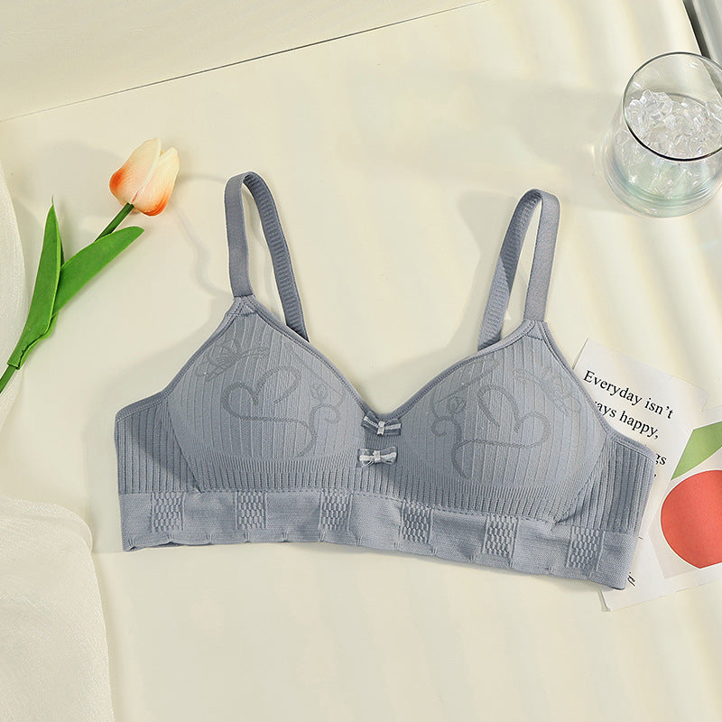 High School Fixed Sweet Underwear Female Everyday Bras