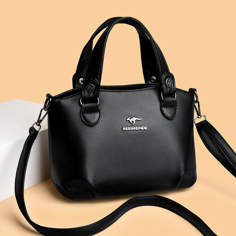Fashion Slouchy Women's Soft Leather Pouch Bags