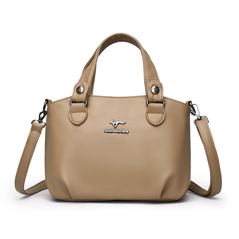 Fashion Slouchy Women's Soft Leather Pouch Bags
