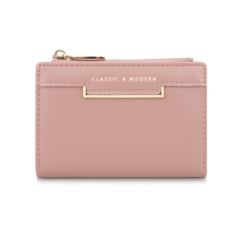 Glamorous Classic Elegant Fashion Practical Short Ladies Wallet