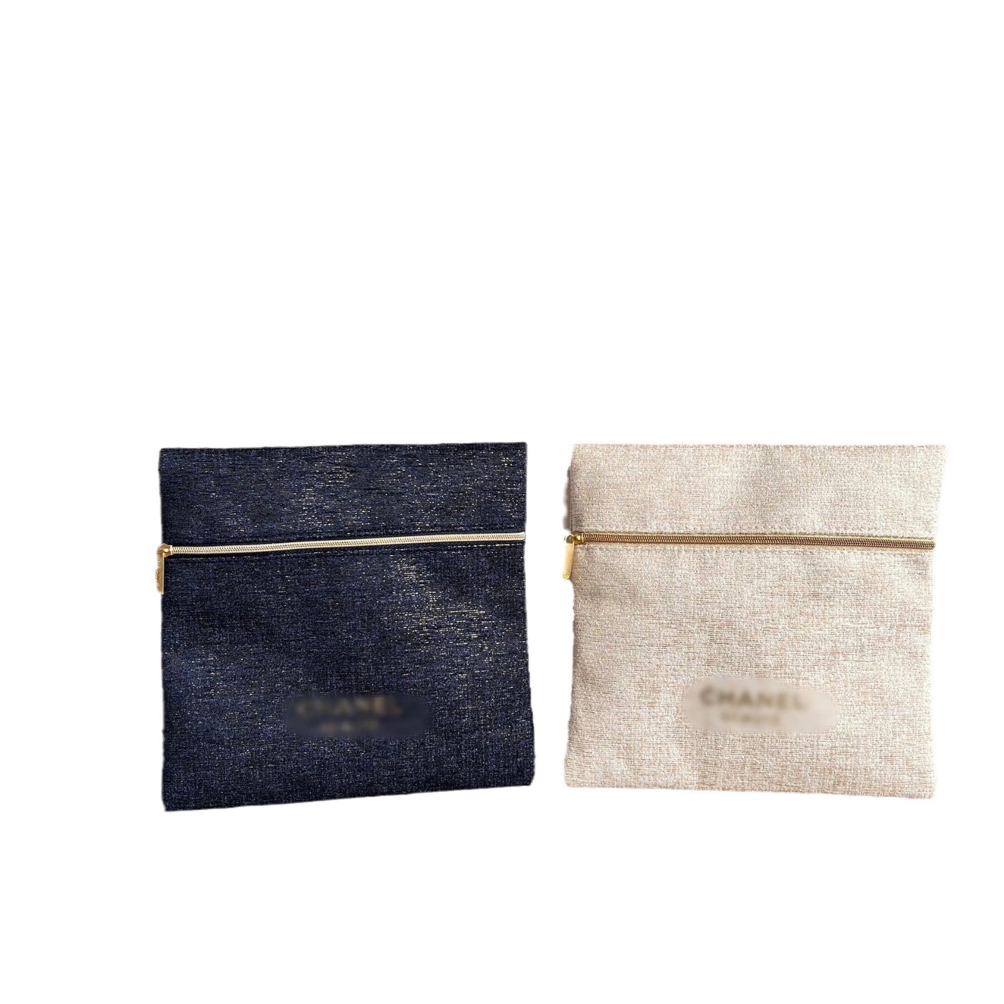 Counter Christmas Limited Gift Blue Platinum Cosmetic Bags