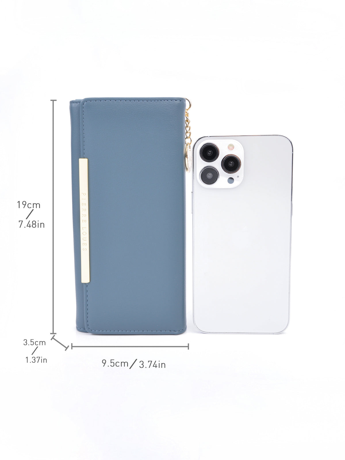 Solid Color Two Fold Lady's High-grade Ladies Wallet