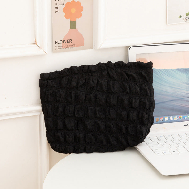 Cloud Portable Large Capacity Canvas Storage Cosmetic Bags