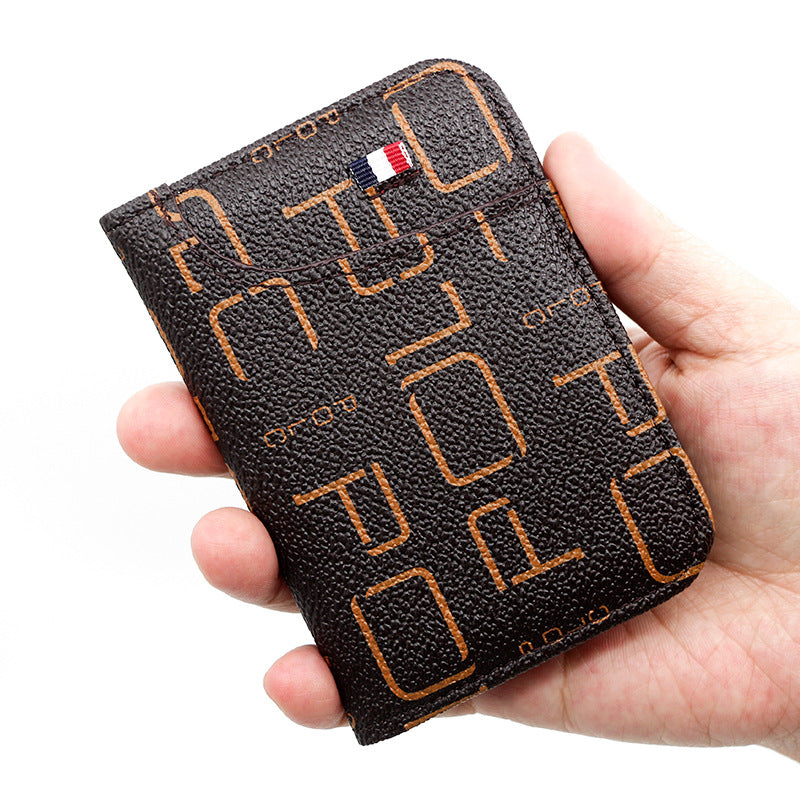Men's Creative Thin Clamp Cover Fashion Card Holder