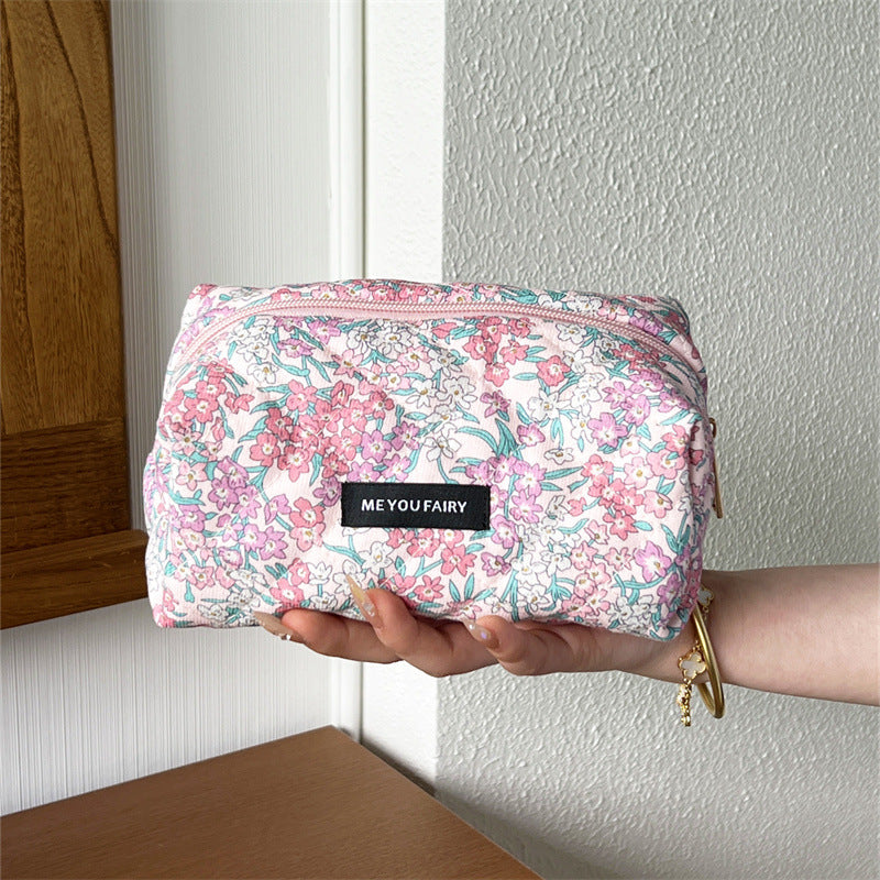 Fresh Good-looking Large Capacity Storage Convenient Makeup Bag