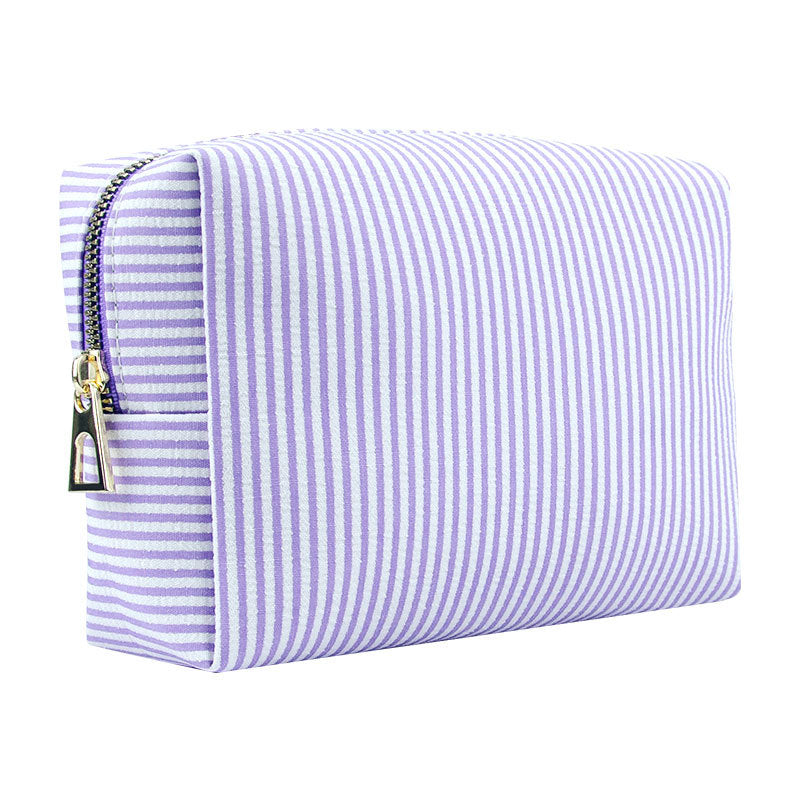 Seersucker Portable Outing Beauty Indian Style Bags