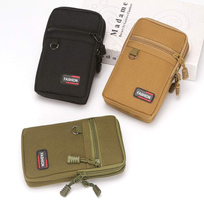 Mobile Construction Site Work Outdoors Across Phone Bags