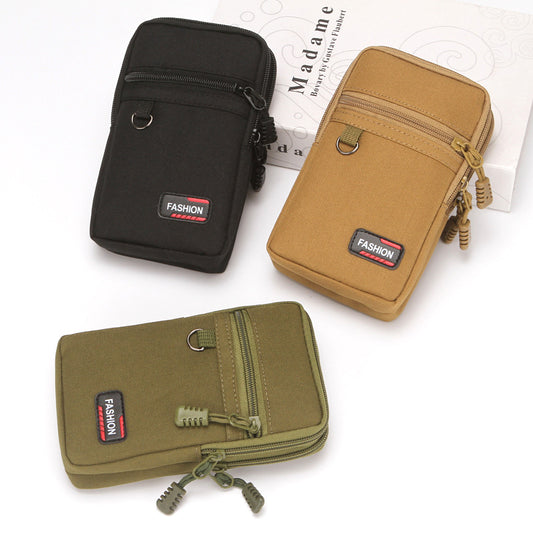 Mobile Construction Site Work Outdoors Across Phone Bags