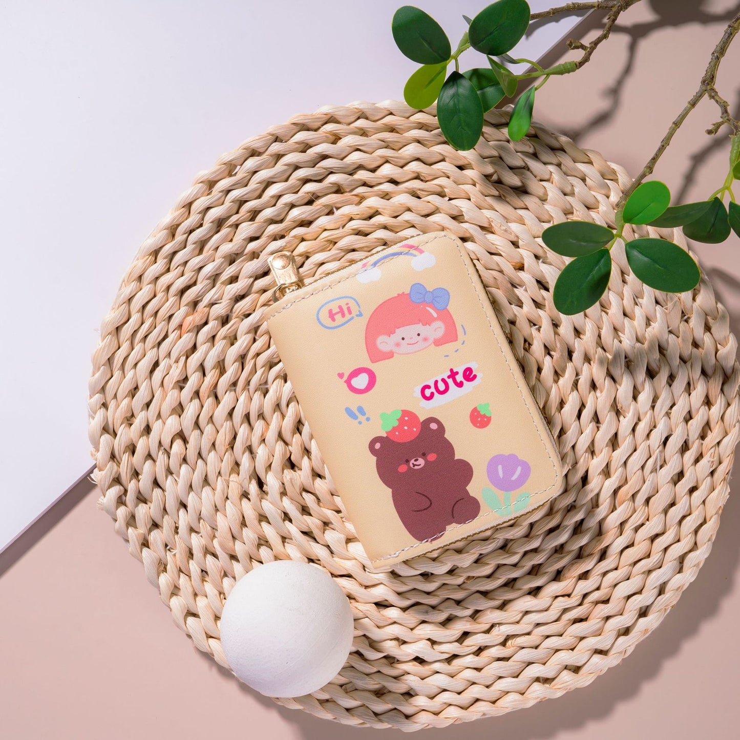 Style Cute Creative Mini Expanding Large Capacity Multiple Slots Coin Purses