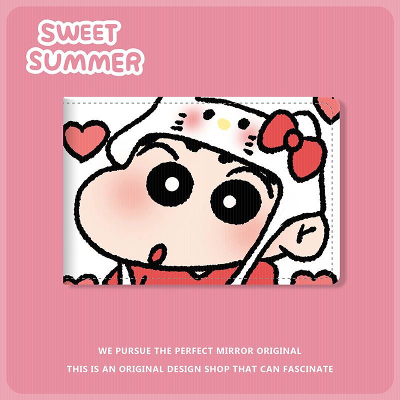 Crayon Driving License Protective Cover Motor Vehicle Card Holder