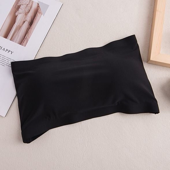 Women's Strapless Undershirt Tube Top Underwear One Tanks Camis