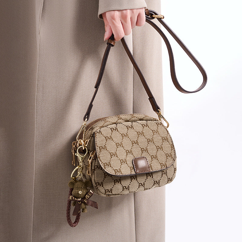 Women's Idle Style Light Luxury Texture Niche Women's Shoulder Bag