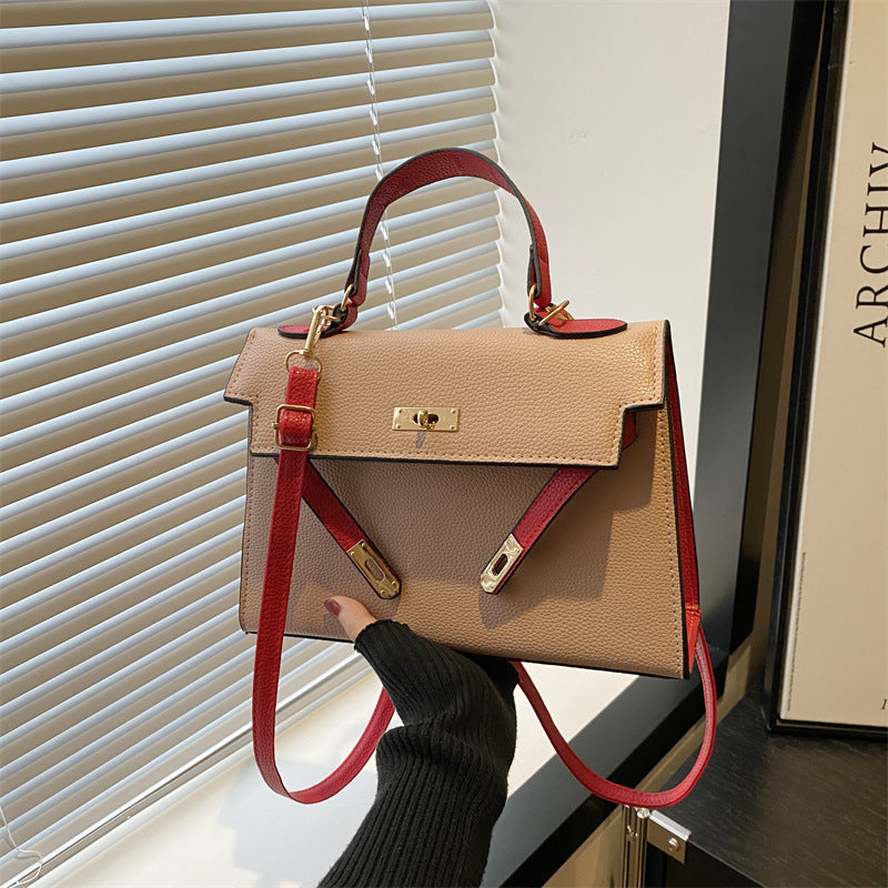 Women's Korean Texture Fashion Simple Large Capacity Portable Bags