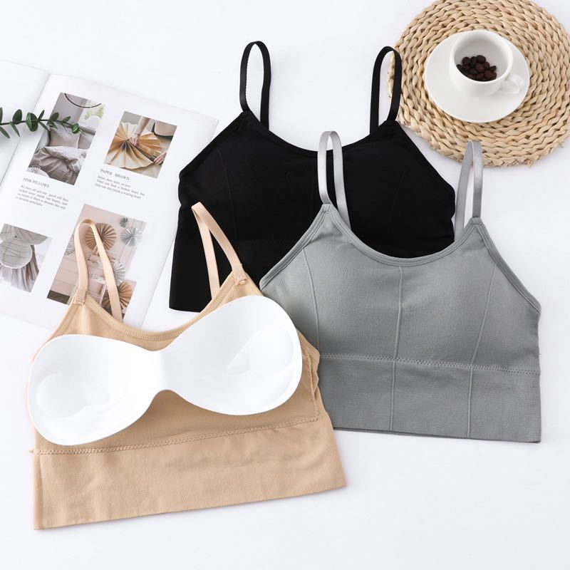Large Back Beauty Underwear Wireless Seamless Tanks Camis