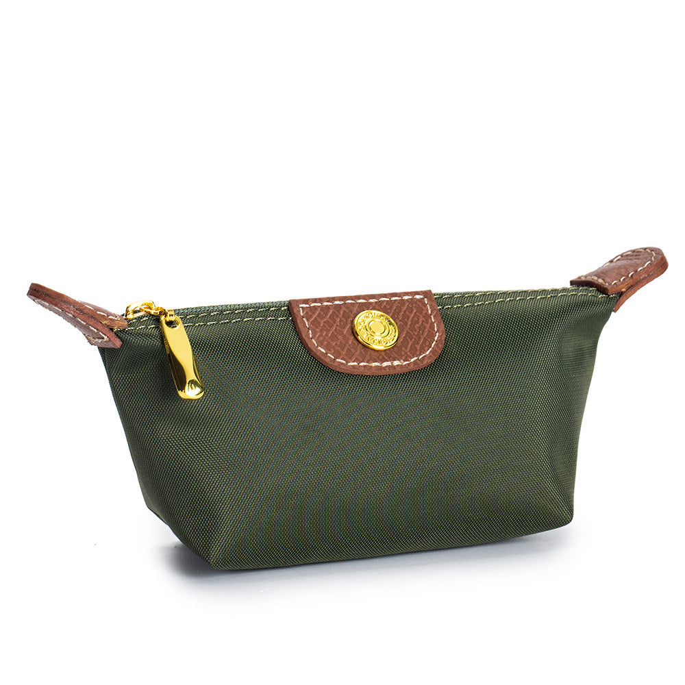 Mini Exquisite Lightweight Fashion Dumpling Portable Nylon Cloth Coin Purses