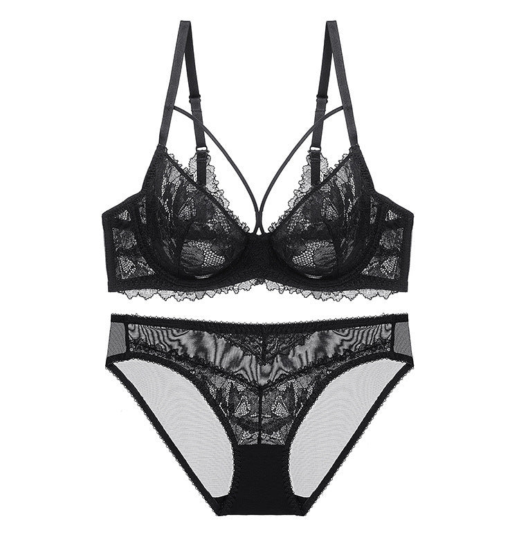 Sexy Big Chest Small Thin Transparent Lingerie Sets