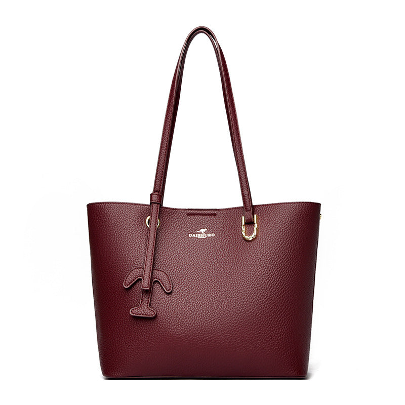 Women's Niche Large Capacity Commuter Portable Women's Shoulder Bag