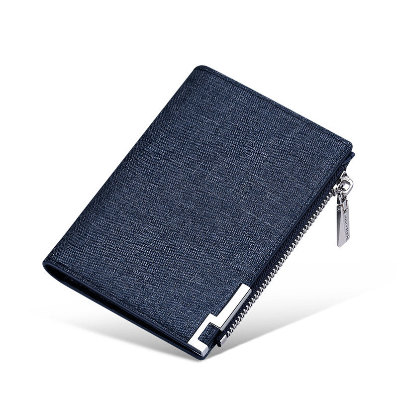 Men's Emperor Paul Short Canvas Green Trend Men's Wallet