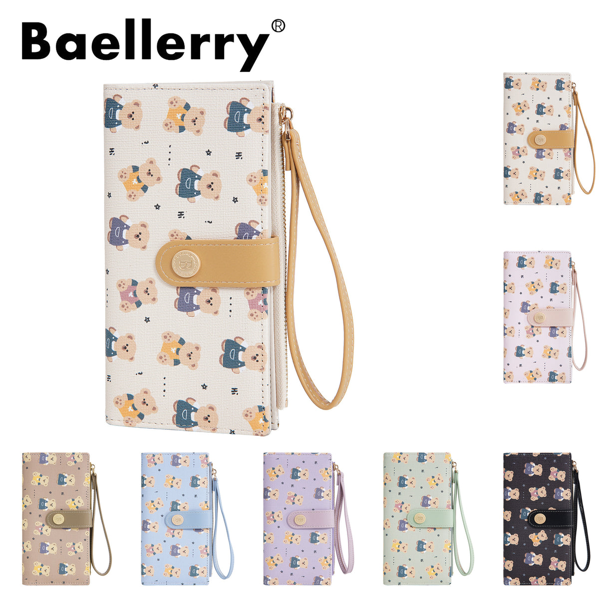 Women's Multiple Slots Portable High Sense Simple Ladies Wallet