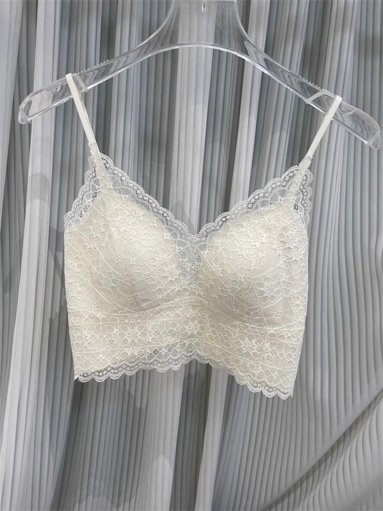 Sling Traceless Ventilation Comfortable Push Up Vest Summer Lingerie Sets