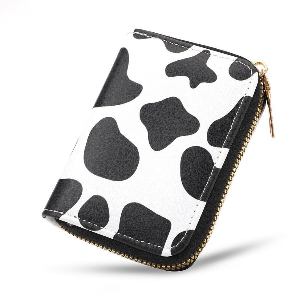 Pretty Expanding Large Capacity Printing Certificate Card Holder