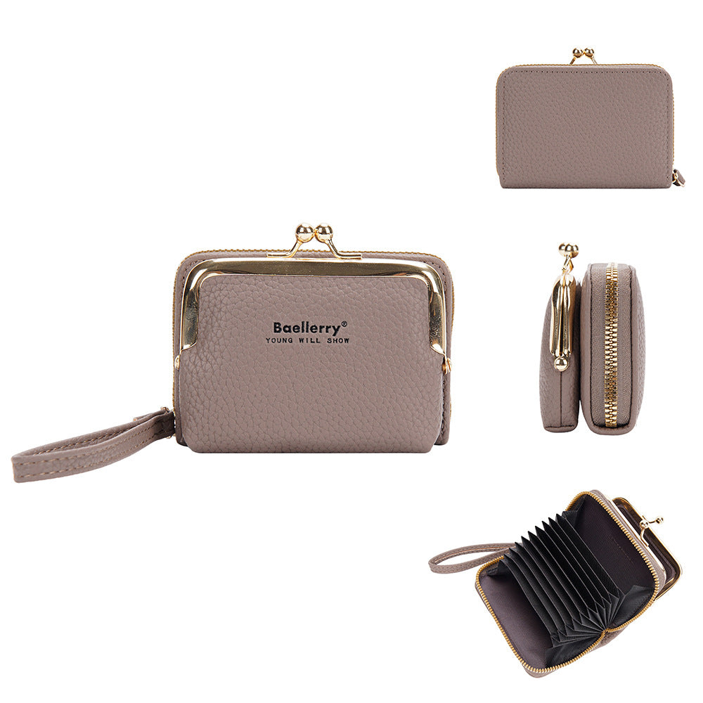 Women's Korean Style Zip Organ High Sense Ladies Wallet