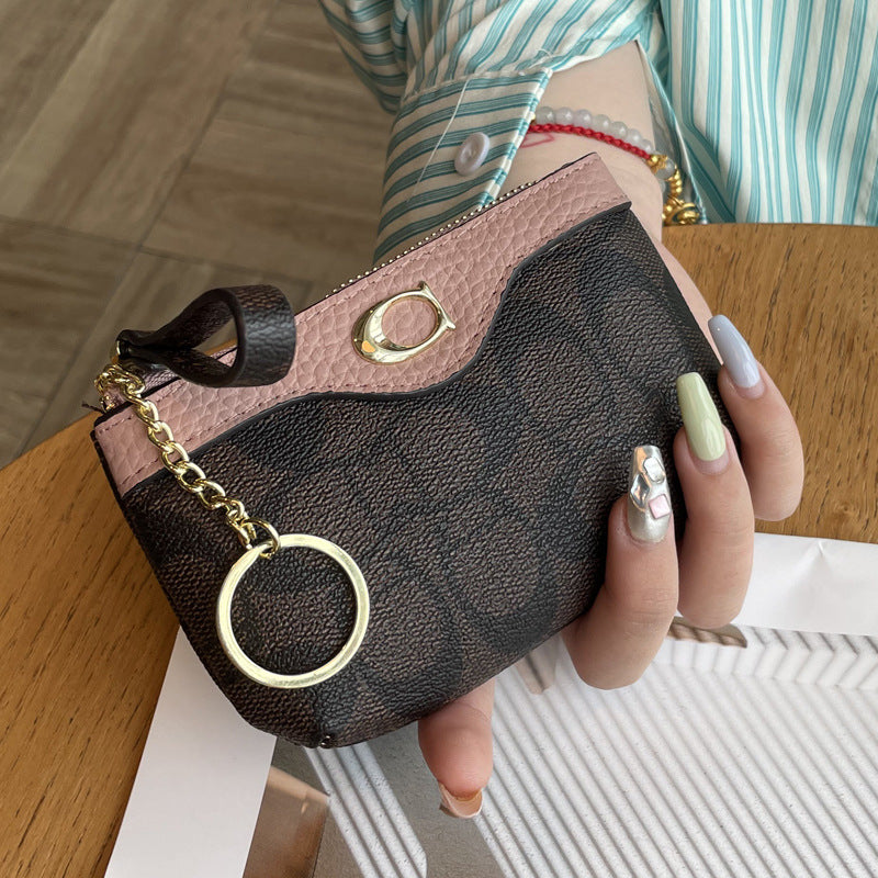 Women's Zipper Compact Mini Fashion Minority Coin Purses