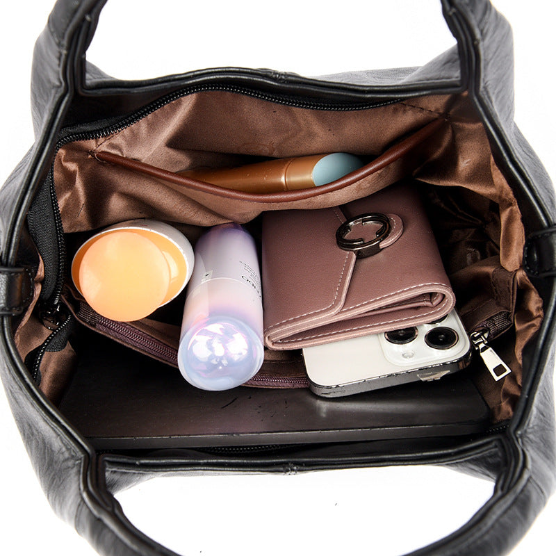 Mother Texture Soft Surface Commuter Female Bags