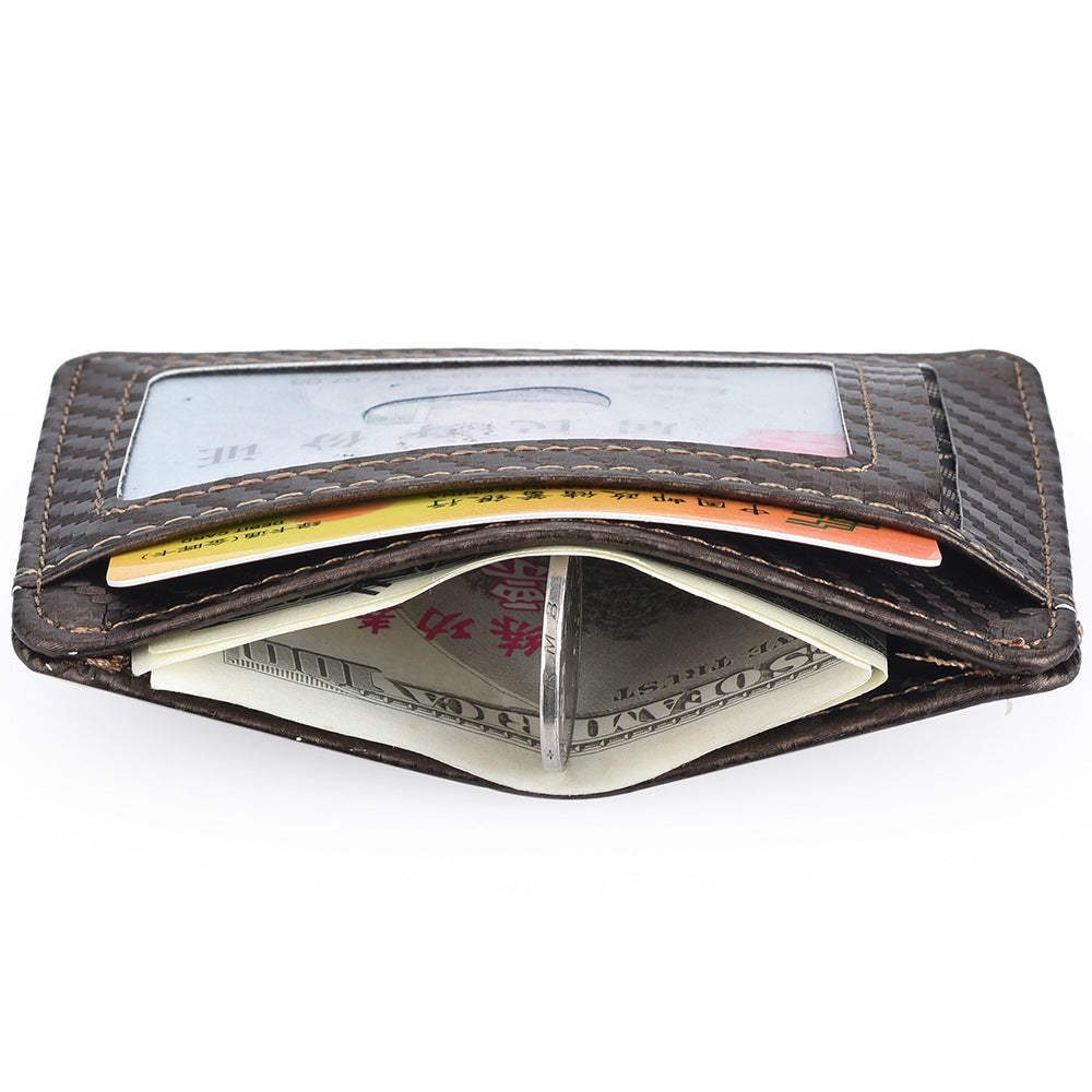 Men's Versatile Charming Cool Bank Short Card Holder