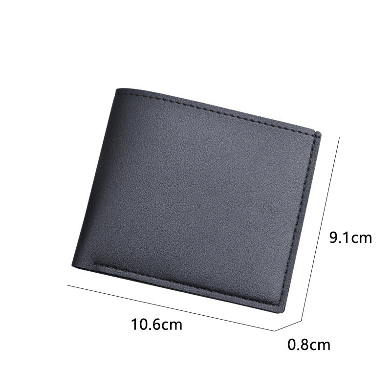 Men's Attractive Popular Beautiful Short Concise Men's Wallets