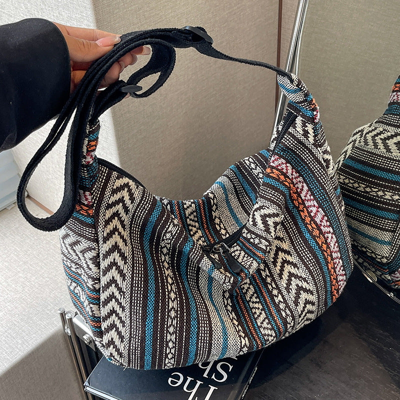 Women's Ethnic Style Trendy Fashion Dumpling Retro Easy Bags