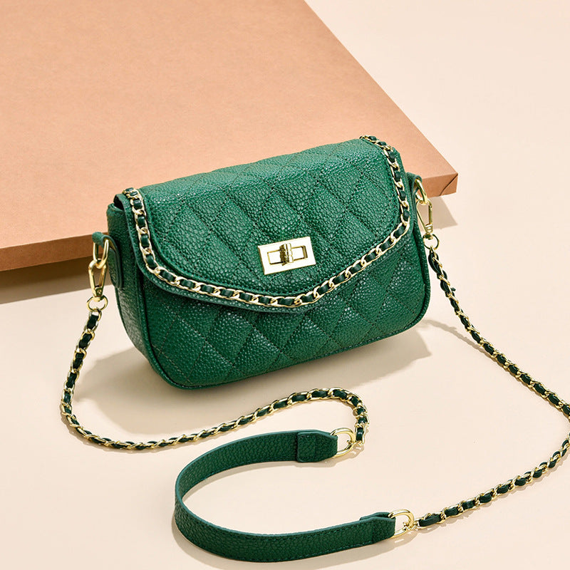Beautiful Women's Summer Fashion Simple Latch Crossbody Bags