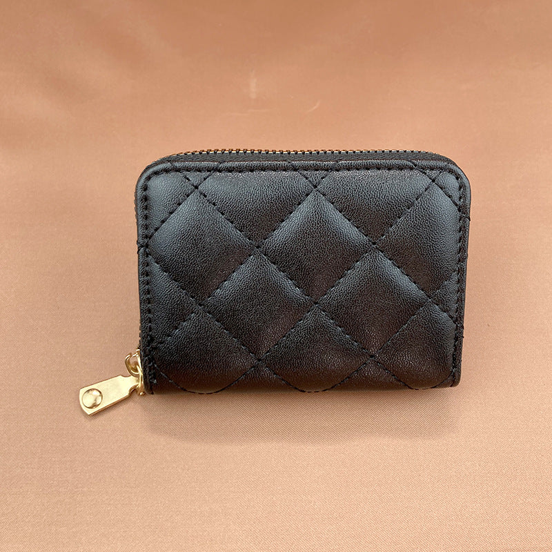 Plaid Embroidered Organ Fashion Short Design Bags