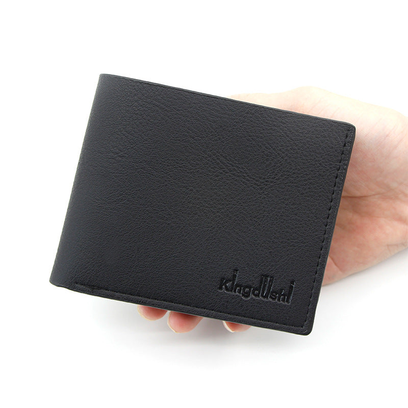 Men's Hot Short Fashion Simple Solid Color Men's Wallets