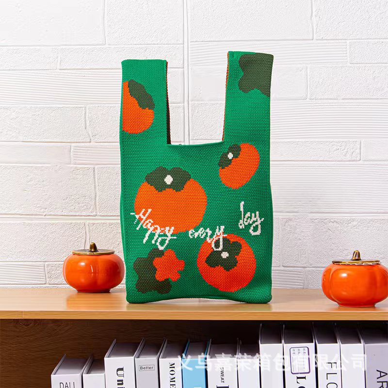 Lucky Luck Persimmon Hand Carrying Vest Handbags