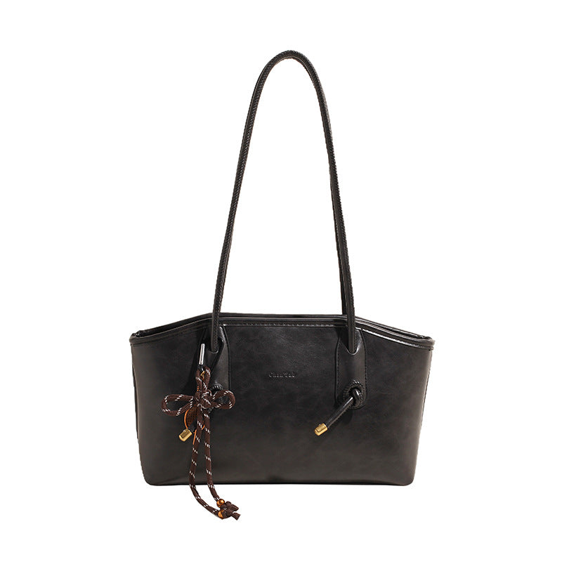 Women's Advanced Texture Retro Large Capacity Underarm Women's Shoulder Bag