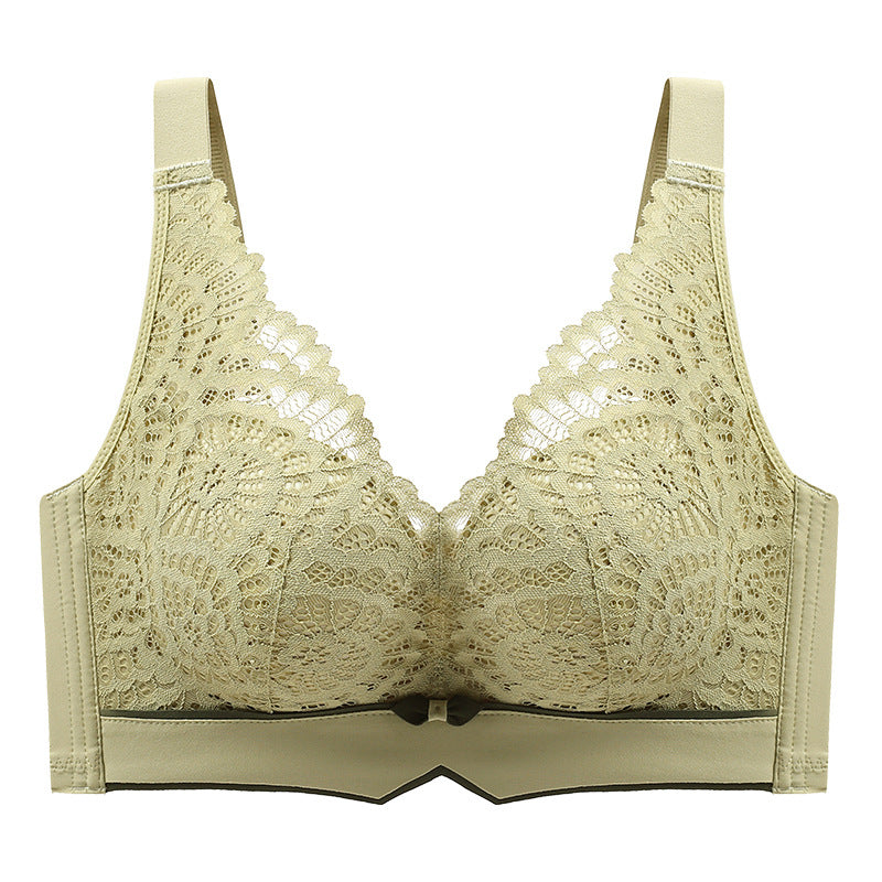 Women's Lace Underwear Small Chest Push Up Breathable Breast Bras