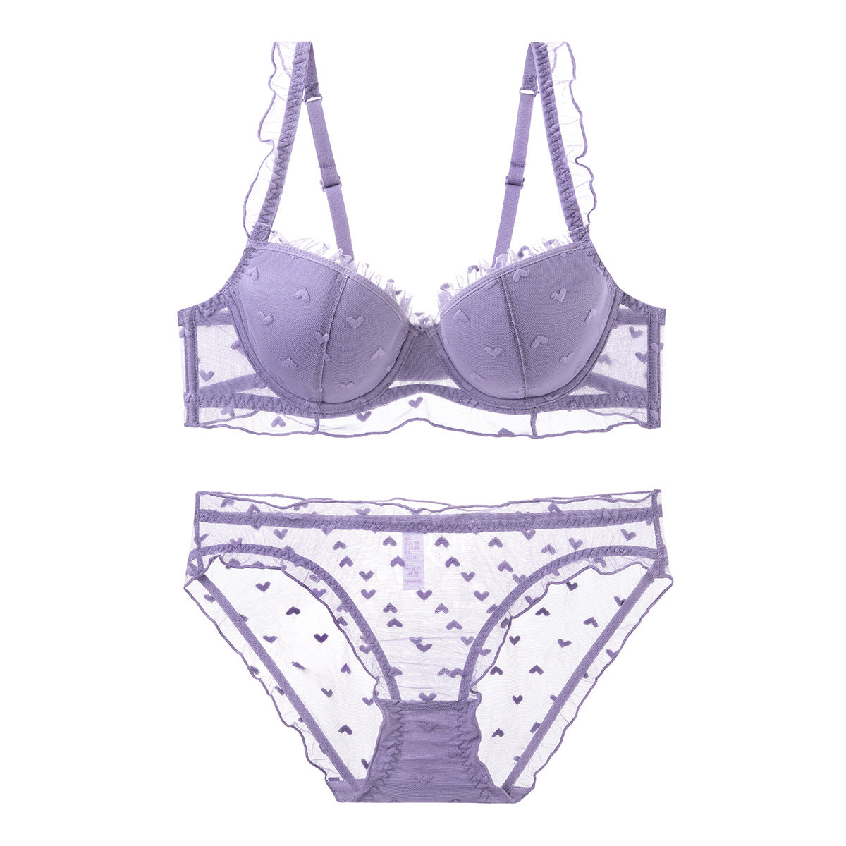 Women's Push-up Pure Desire Big Chest Breast Contracting Lingerie Sets