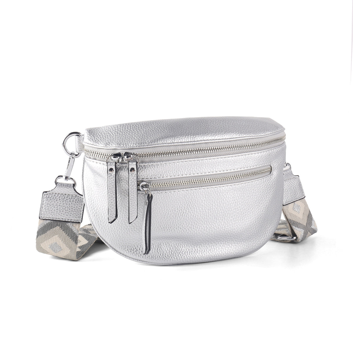 Women's Trendy Large Capacity Zipper Compartment Fashion Nation Pattern High-grade Bags