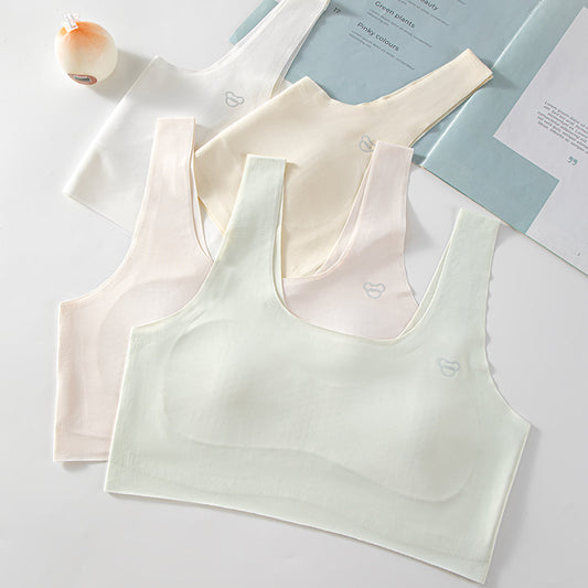 Children's Puberty Fixing Cup Middle School High Elastic Comfortable Bras