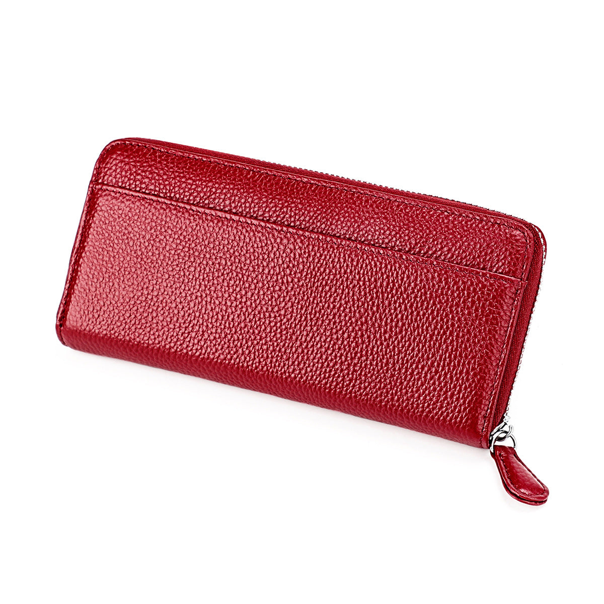 Women's & Men's Fashion Organ Clutch Zipper Change Long Ladies Wallet
