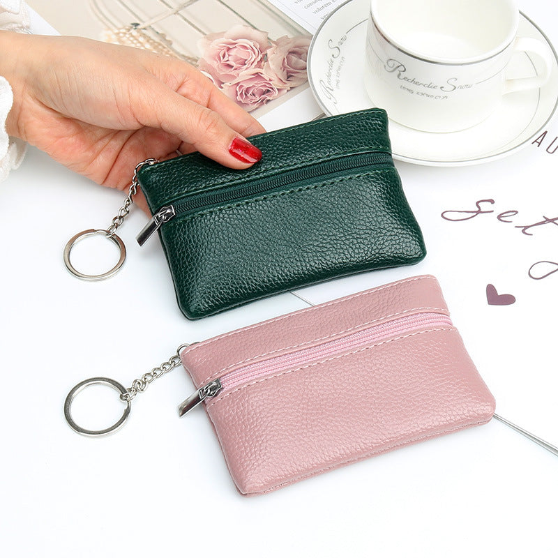 Women's Korean Mini Fashion Thin Short Coin Purses